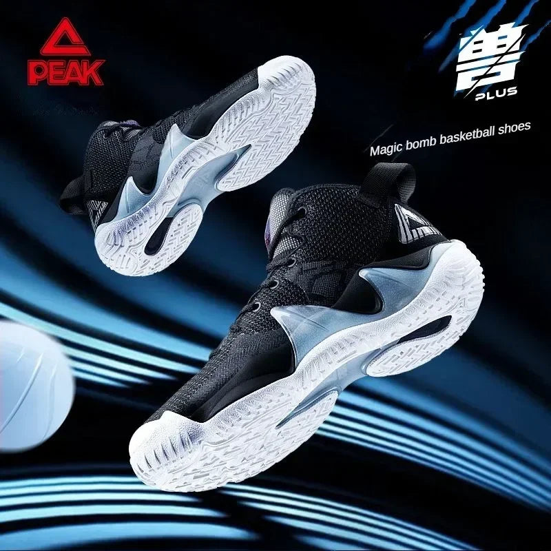 Peak Basketball Shoes Beast PLUS autumn ORIGINAL practical sneakers shock-absorbing sports shoes for men