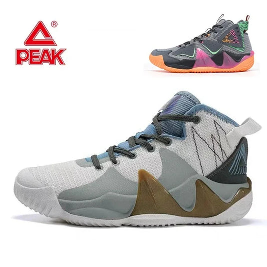 Original Peak Beast 7. ª generación de baloncesto, nuevo Color, zapato antideslizante de media caña para hombre que absorbe los golpes 